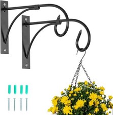 2 Pcs Hanging Basket Brackets