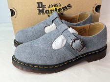 DR MARTENS T BAR MARY JANE BUCKLE STYLE SHOE UK SIZE 7 EUR 41 DENIM DOC 31518764