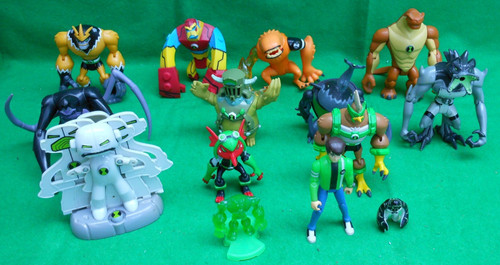Ben alien action figure - ben, 4”action