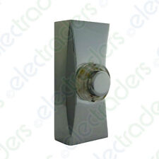 Deta C3506CH Wired Door Bell Push (Non illuminated) - Polished Chrome