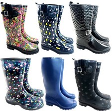 LADIES WOMENS WELLIES FESTIVAL
