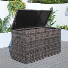 Abrihome Garden Rattan Storage