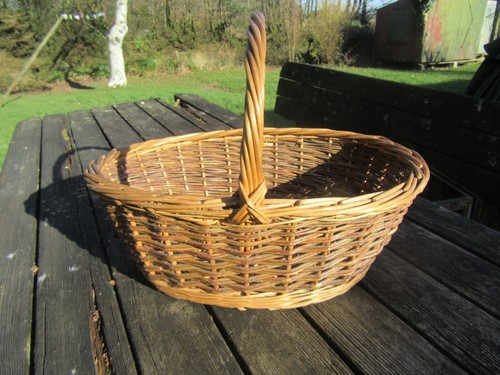 Vintage oval wicker - vintage,