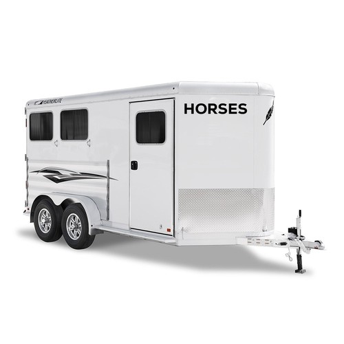 Horse box lettering vinyl - box,