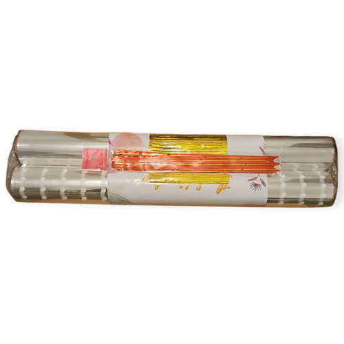 Clear polka dot cellophane - clear,