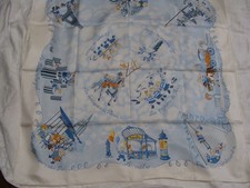Hermes silk scarf, LES TRIPLE
