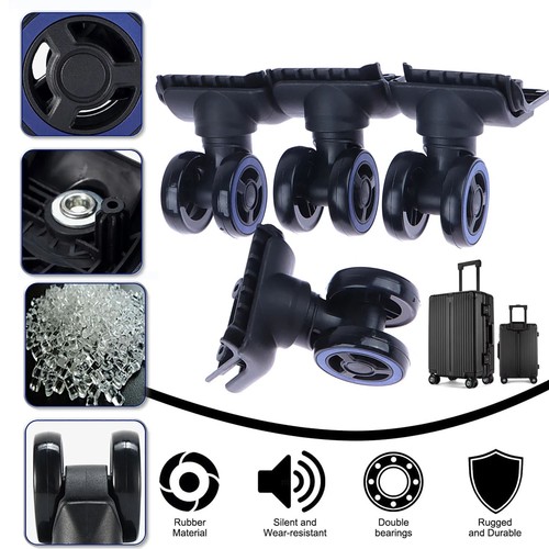 Pcs suitcase wheels - 4,