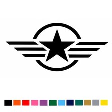 Classic Winged Star Vinyl