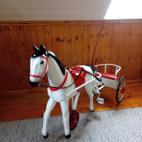 Vintage horse and - vintage, cart/sulky