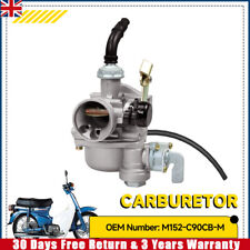 Fit Honda C90 1980-2002 Motorcycle Carburetor Carb Chrome Steel Kit Replacement
