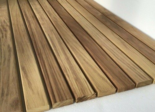 Iroko hardwood garden bench - iroko,