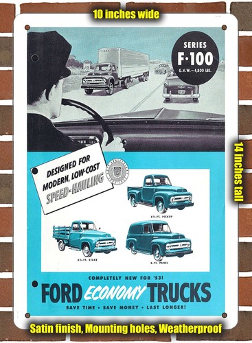 Metal sign 1953 - metal,