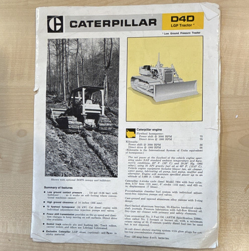 Caterpillar d4d lgp low - caterpillar,