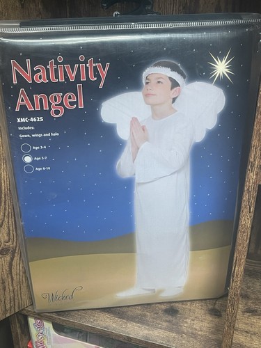 Nativity angel costume age - angel,