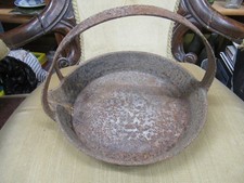 Antique Gypsy Romany Frying Pan 10inch Wide Needs Cleaning Shed Find