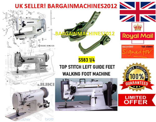 S583 top stitch left guide - s583,