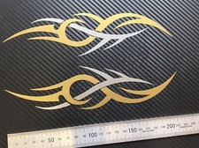 (X2) Tribal Flames Decals