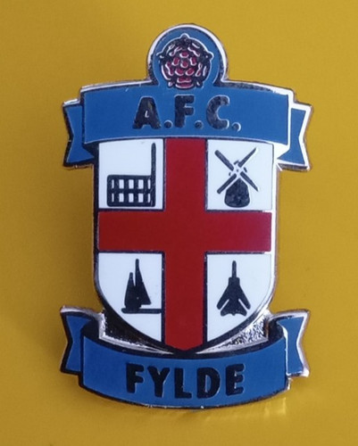 Fylde afc enamel - fylde, football