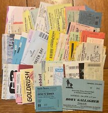 Original Concert Tickets