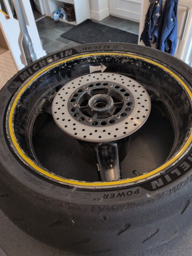 Yamaha 2001 rear wheel - r1, and