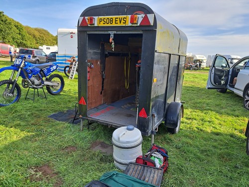 Box trailer for motorbikes and - box,