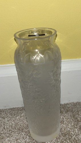 Lalique crystal bougainvillea - lalique,