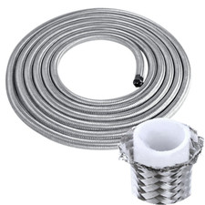 AN-6 AN6 5/16" 8MM Silver