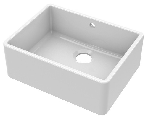 Fireclay single bowl butler - fireclay,
