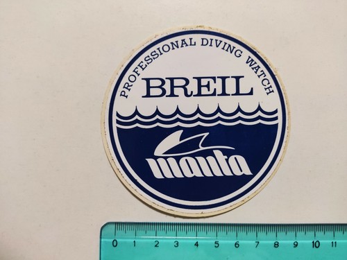 Sticker breil manta watch - sticker,