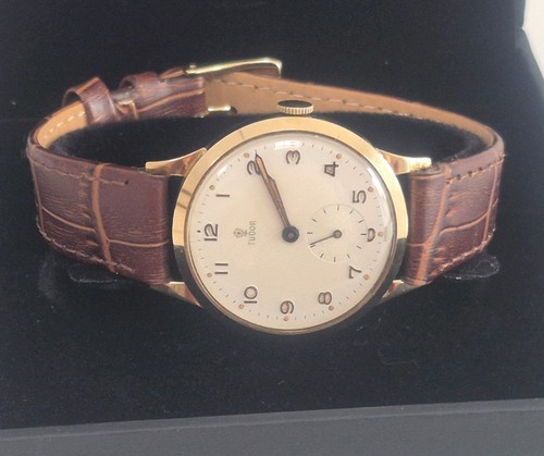 9ct gold tudor rolex - gold,