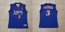 Allen Iverson Philadelphia 76ers Basketball Shirt L Jersey Champion USA NBA