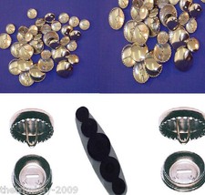 Metal Fabric Self Cover Buttons 11mm - 38mm