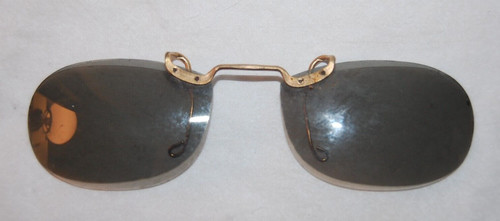 Vintage clip sunglasses - vintage,