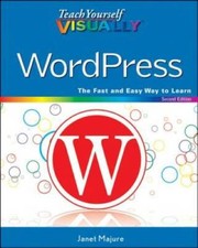 Teach Yourself VISUALLY WordPress - Paperback By Majure, Janet - VERY GOOD