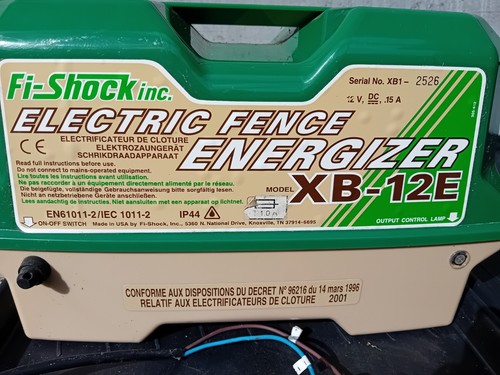 Electric fence energiser 12v - electric,