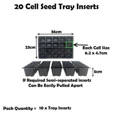 20 Cell Tray Inserts Full Size