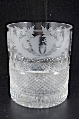 Edinburgh crystal thistle - crystal,