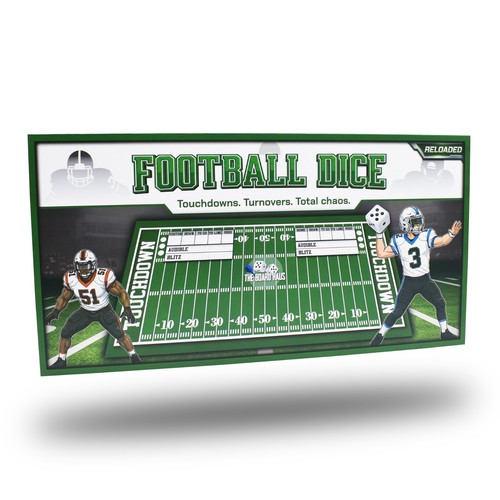 Football dice game - football,