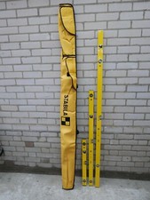 STABILA 70/2 DOUBLE PLUMB SPIRIT LEVEL SET 24" 48" 72" + 18987 CARRYING CASE 