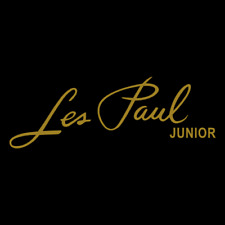 LES PAUL JUNIOR HEADSTOCK Self Adhesive Vinyl Decal x2 - MORE COLOURS AVAILABLE