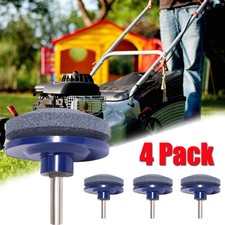 4PCS Lawnmower Blade Sharpener Lawn Mower Sharpening Garden Tool Power Drills UK