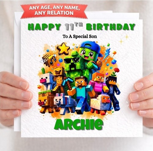 Personalised minecraft happy - minecraft,