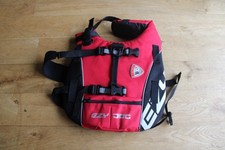 Ezydog Red/Black Dog Flotation Device Life Jacket . Small Size.