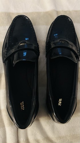 Zara penny loafers - zara, new