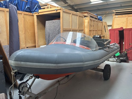 Avon searider boat 40hp - searider,