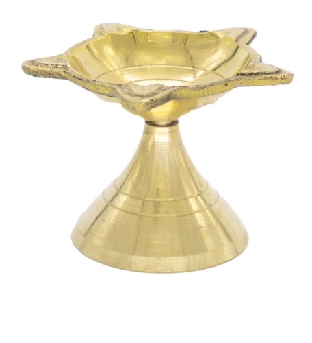 Brass diya deepak oil lamp - deepak,