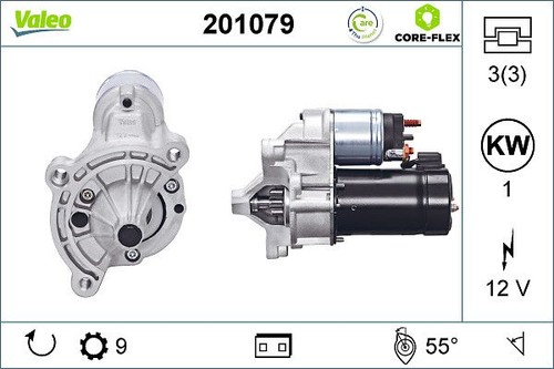 Starter valeo 201079 for - starter,