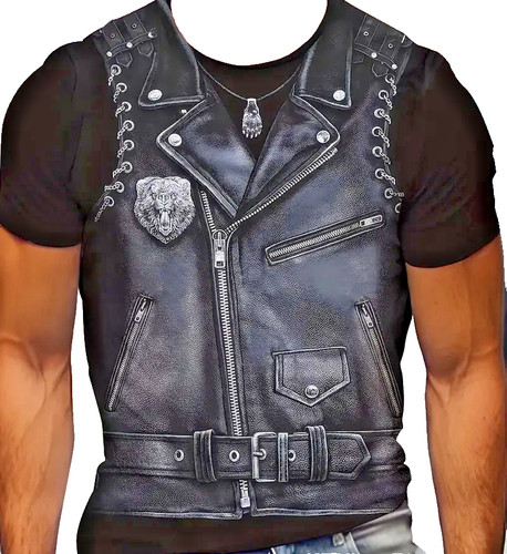 Leather look and - leather, m