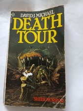 DEATH TOUR By David J. Michael Rare Vintage Paperback Horror Rare Pulp Book 