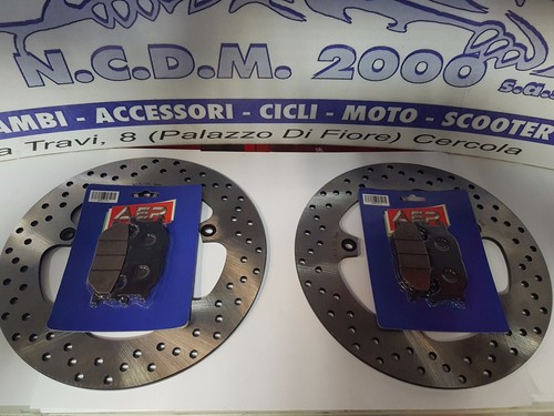 Front brake discs and - discs,